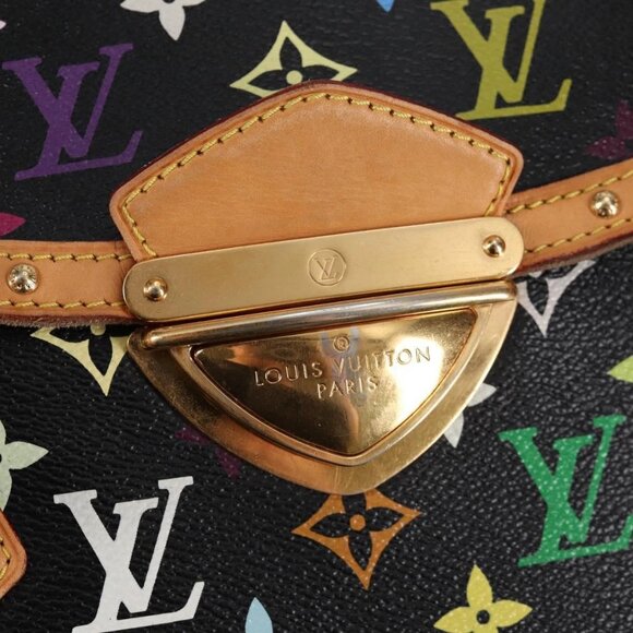 LOUIS VUITTON Monogram Multicolor Beverly GM Hand Bag Black - Picture 13 of 16